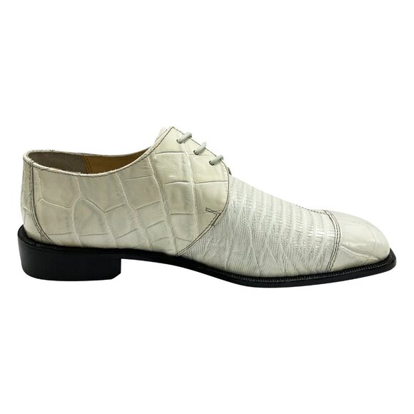 LIBERTYZENO Mens Grey Lace-Up Shoes - Picture 3 of 7